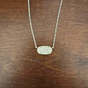 BEAUTIFUL KENDRA SCOTT Iridescent Druzy Elisa Necklace - Great Condition!